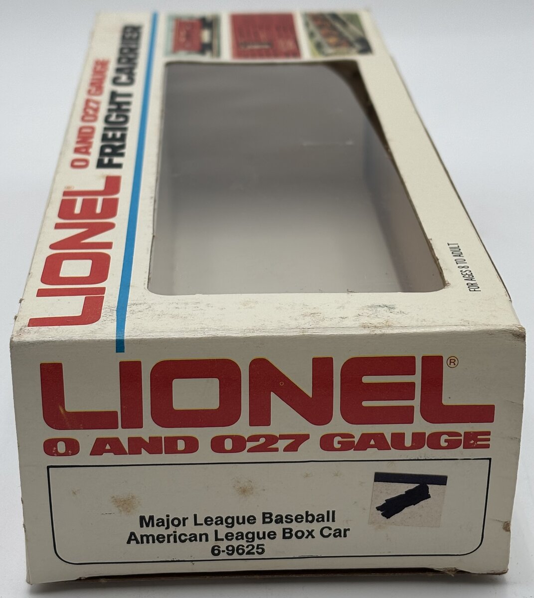 Lionel 6-9625 O Gauge American League Baseball Boxcar EX/Box