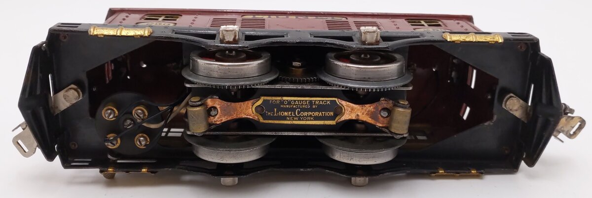 Lionel 253 Vintage O 0-4-0 Maroon Electric Locomotive