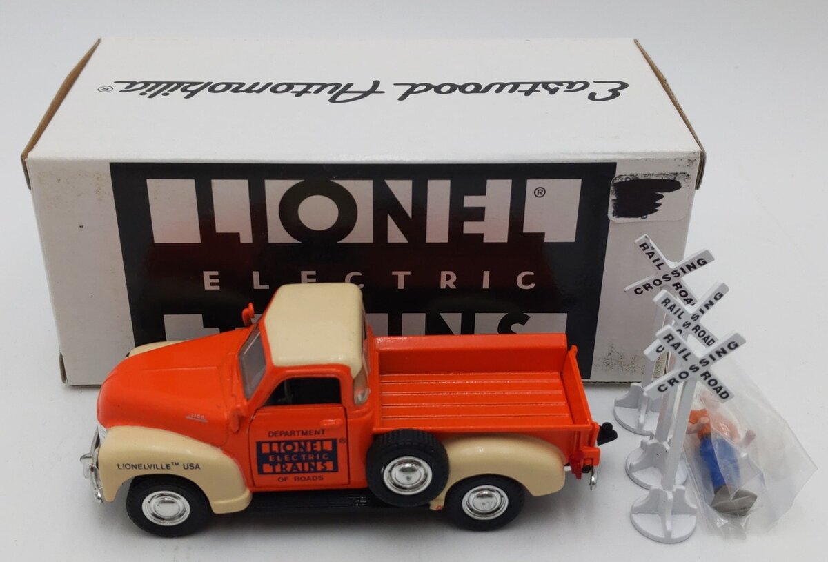 Road Champs C3100 1:43 Diecast 1995 Eastwood Lionelville 1953 Chevy Truck EX/Box