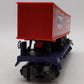 Lionel 6-19471 O Gauge Mobil Flatcar with Two Trailers LN/Box