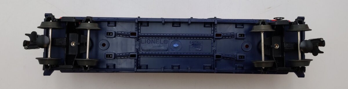Lionel 6-19471 O Gauge Mobil Flatcar with Two Trailers LN/Box