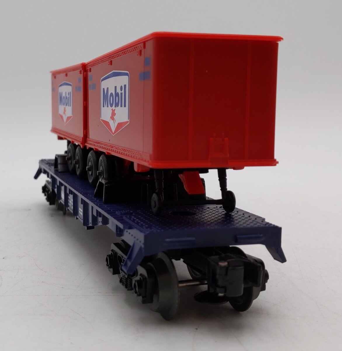 Lionel 6-19471 O Gauge Mobil Flatcar with Two Trailers LN/Box