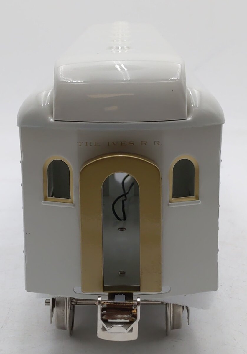 MTH 10-1155B Standard Gauge Ives White Buffet Car #187-1 EX/Box