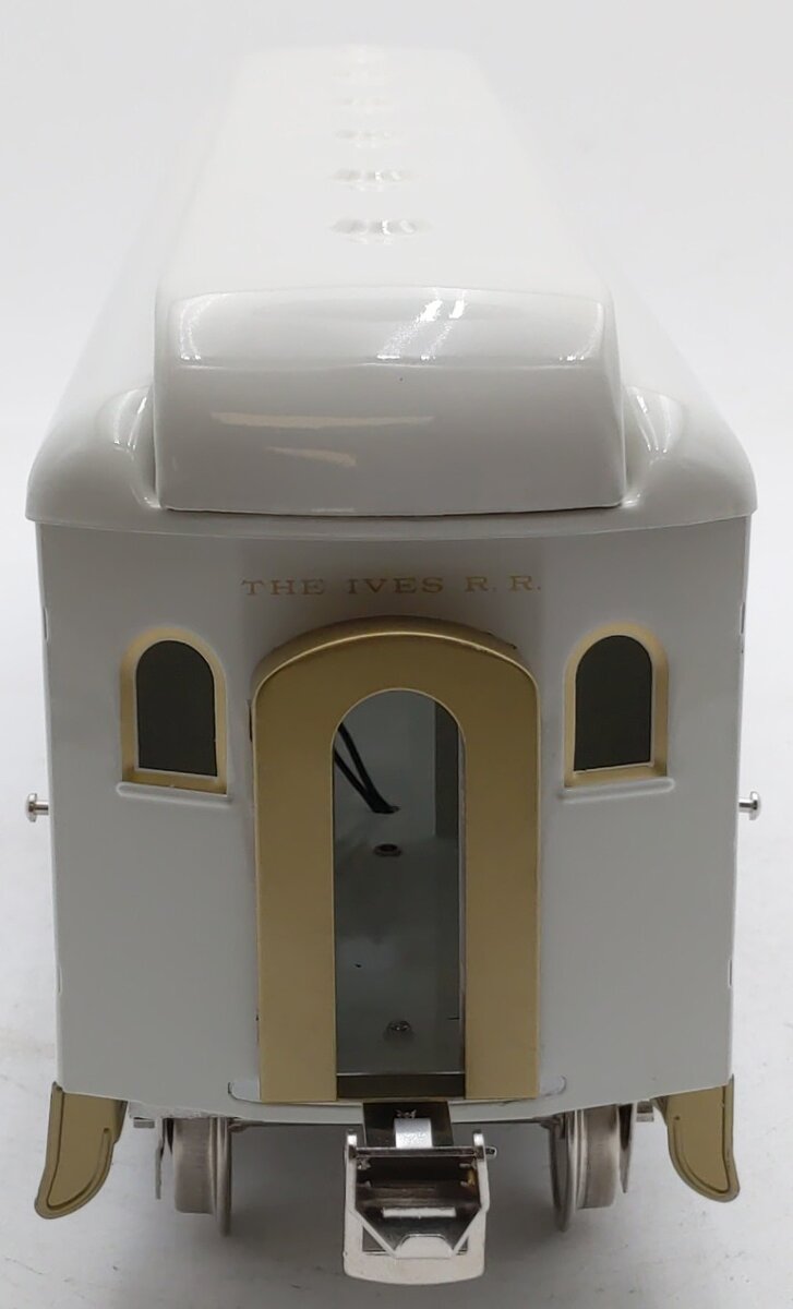 MTH 10-1155B Standard Gauge Ives White Buffet Car #187-1 EX/Box