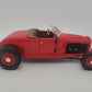 Die Cast Promotions 0713 1:18 Scale Red/Tan Interior Ford Hot Road Diecast Car EX