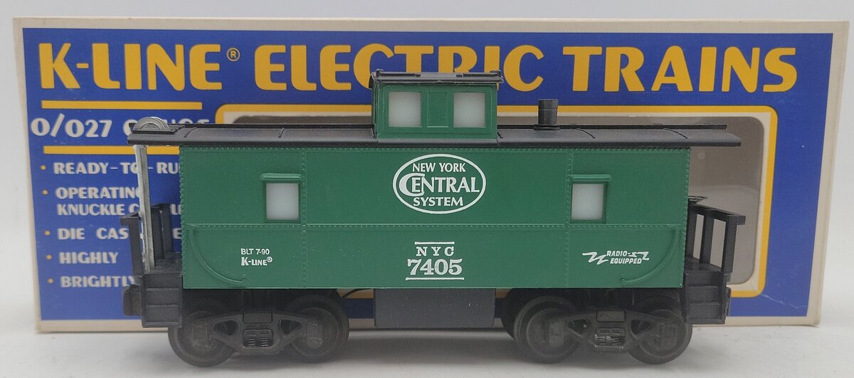 K-Line K-6136 O Gauge Baltimore & Ohio Caboose #7405 EX/Box