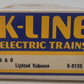 K-Line K-6136 O Gauge Baltimore & Ohio Caboose #7405 EX/Box
