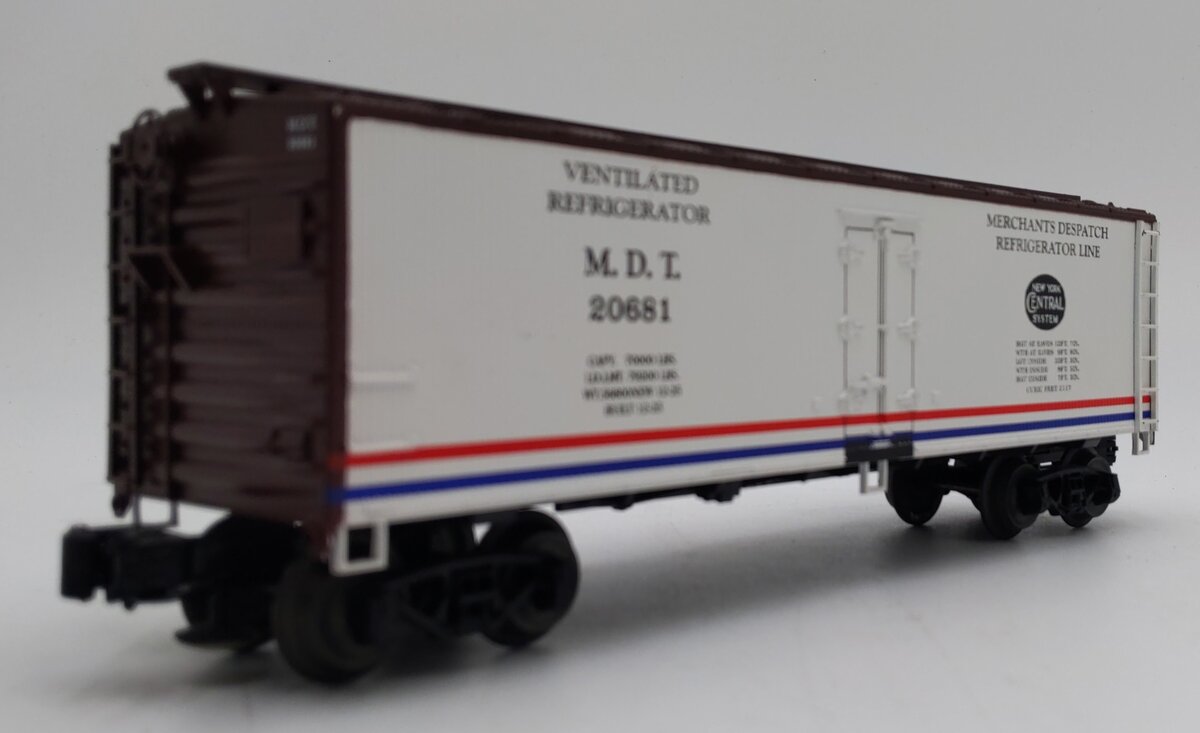 Weaver U3106 O Gauge NYC Refrigerator Car #20681 (3-Rail) EX/Box