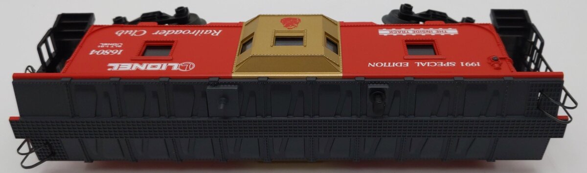 Lionel 6-16804 O Gauge Lionel Railroader Club Bay Window Caboose #16804 EX/Box