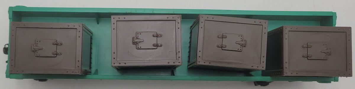 K-Line K-6516 O Gauge Gondola W/ Crates EX/Box