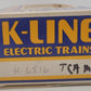 K-Line K-6516 O Gauge Gondola W/ Crates EX/Box