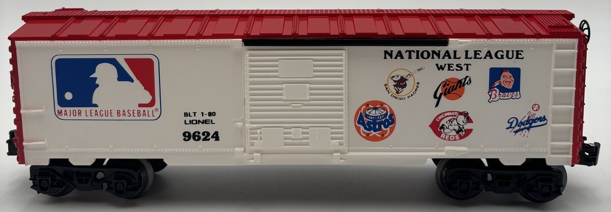 Lionel 6-9624 O Gauge National League East Boxcar LN/Box