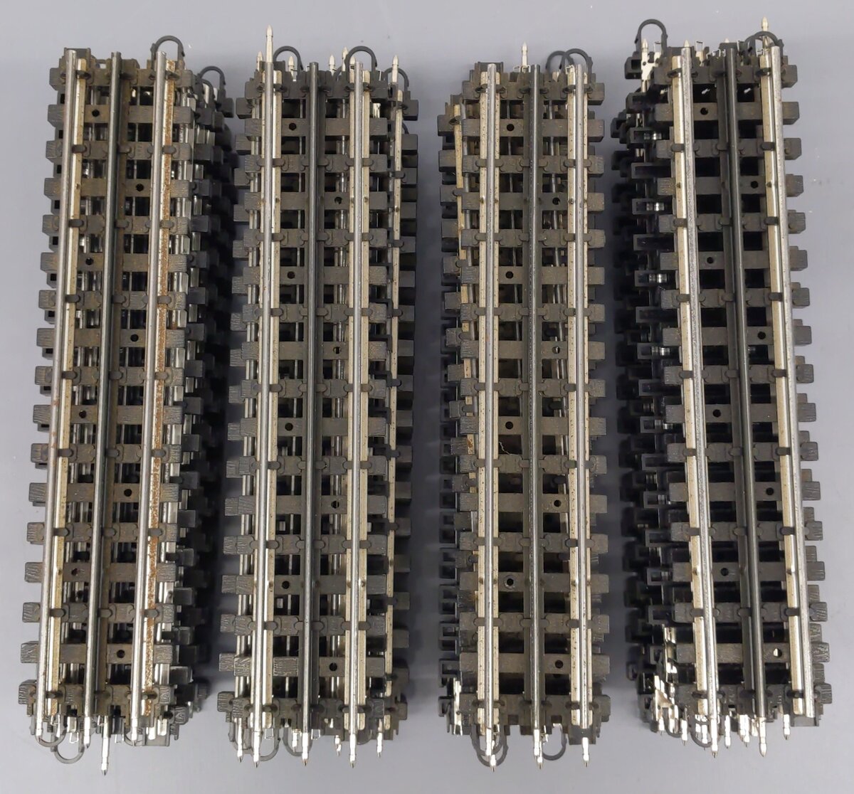 K-Line K-0736 O Gauge SuperSnap 10" Straight Track Sections [31] VG