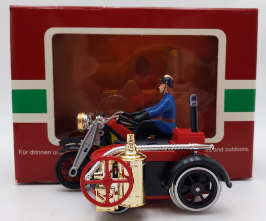 LGB 20032 G Scale Fireman Tom Motorcycle VG/Box