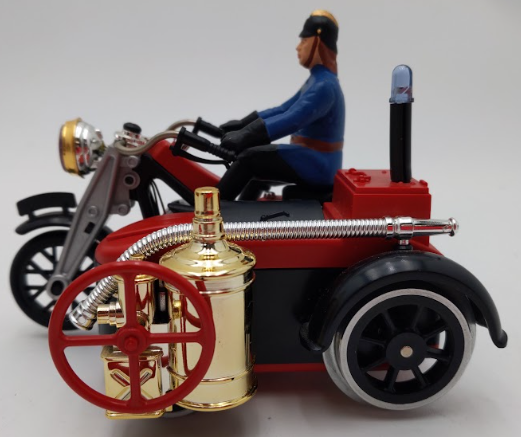 LGB 20032 G Scale Fireman Tom Motorcycle VG/Box
