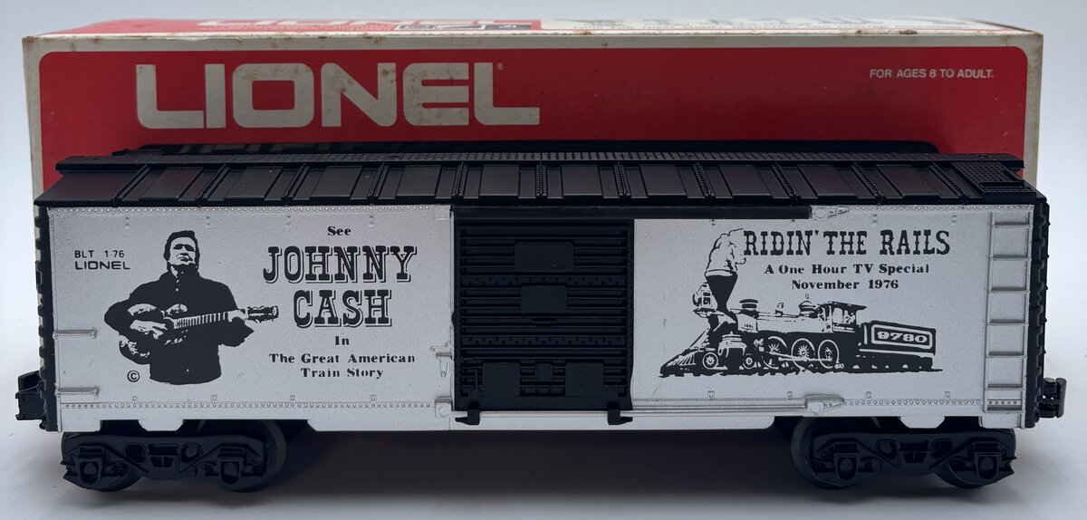 Lionel 6-9780 O Gauge Johnny Cash Boxcar EX/Box