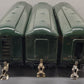 American Flyer Vintage O Prewar Tinplate Passenger Cars 3000, 3001 [3]
