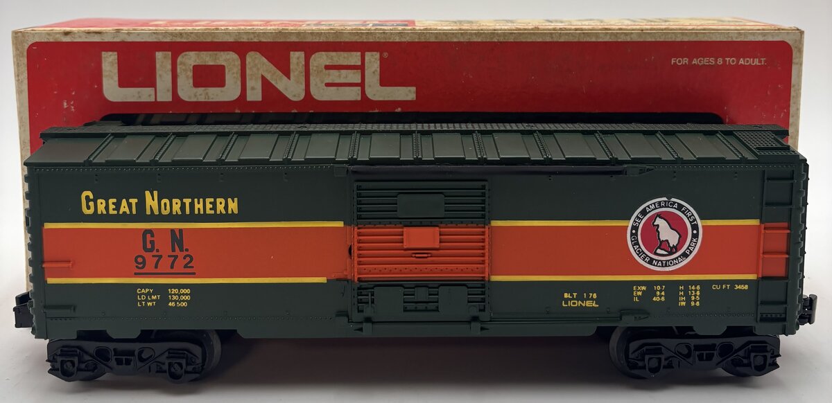 Lionel 6-9772 O Gauge Great Northern Boxcar EX/Box