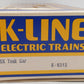 K-Line K6313 O Gauge CSX Single Dome Tank Car EX/Box