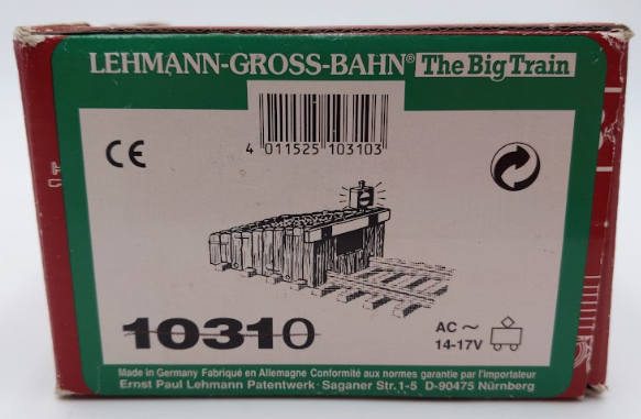 LGB 10310 G Scale Lighted Bumper LN/Box