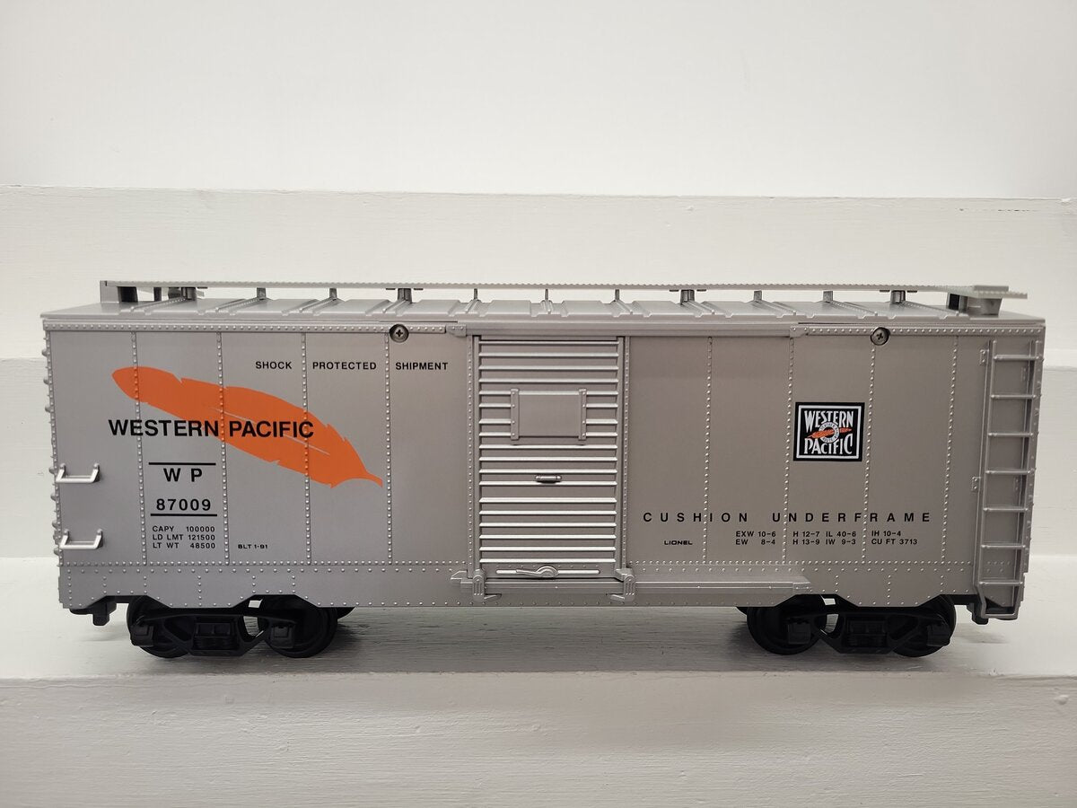 Lionel 8-87009 G Western Pacific Boxcar EX/Box
