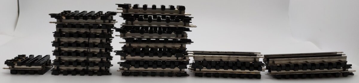 K-Line O Gauge SuperSnap Straight & Curved Track Sections [34] VG