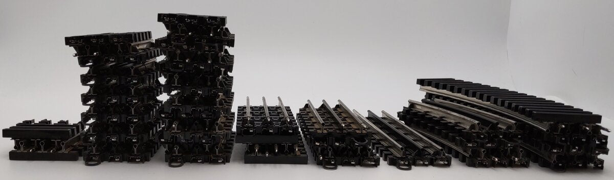 K-Line O Gauge SuperSnap Straight & Curved Track Sections [34] VG