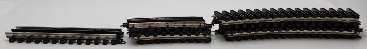 K-Line O Gauge SuperSnap Straight & Curved Track Sections [34] VG
