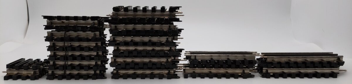 K-Line O Gauge SuperSnap Straight & Curved Track Sections [34] VG