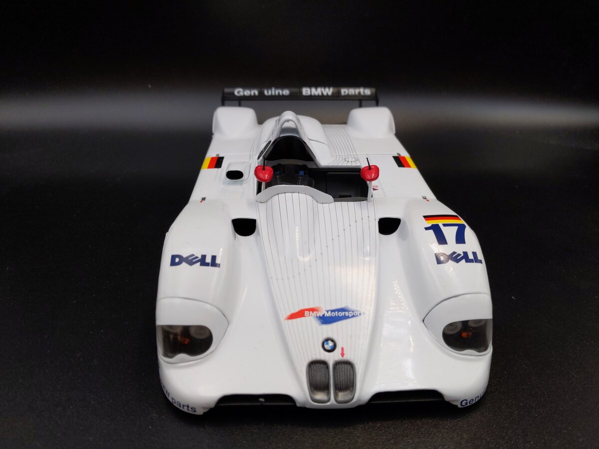Kyosho 1:18 Scale Diecast 1999 BMW Motorsport V12 LMR Le Mans DELL #17 EX