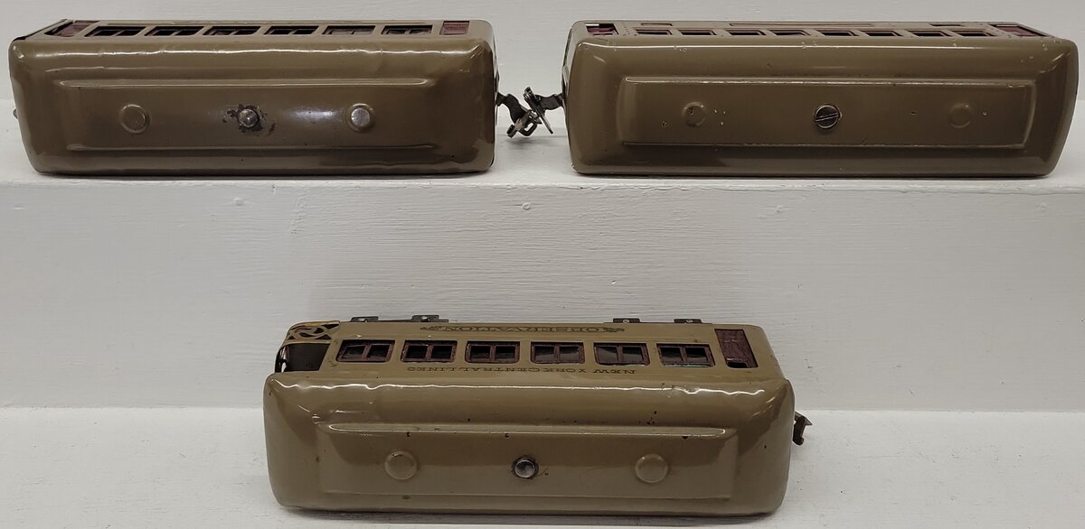 Lionel Vintage O Prewar Mojave Tinplate Passenger Cars 610, 612 [3]