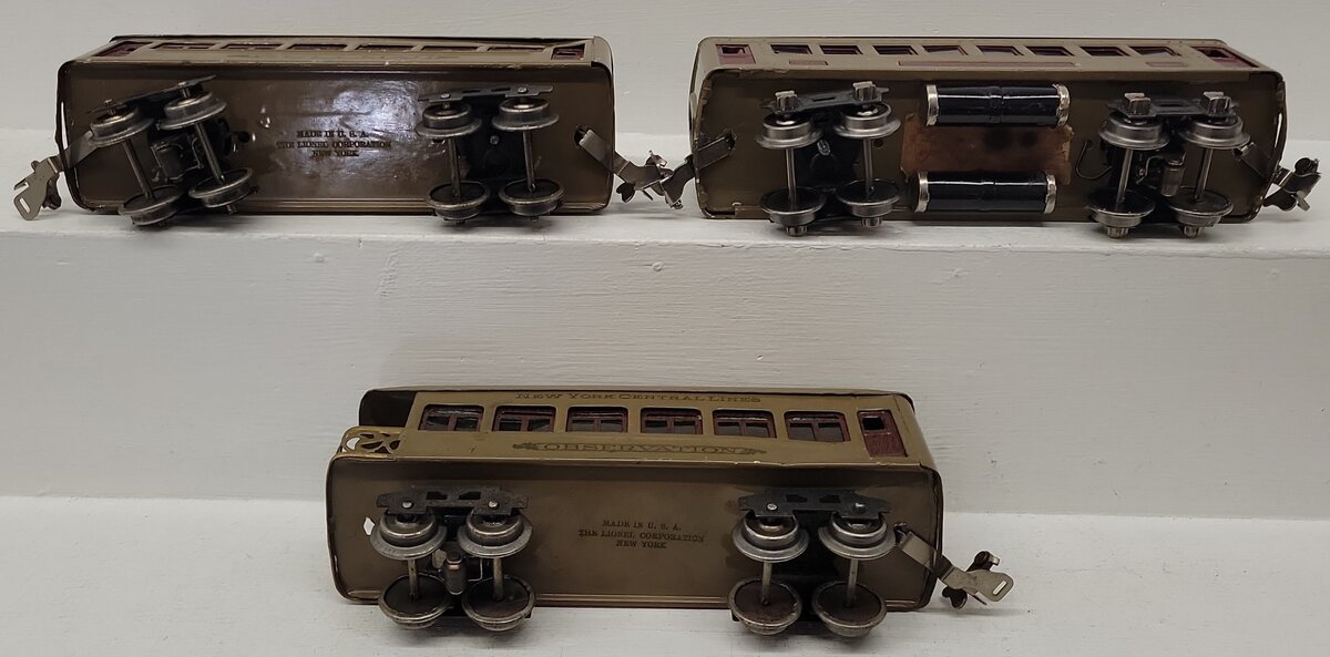 Lionel Vintage O Prewar Mojave Tinplate Passenger Cars 610, 612 [3]