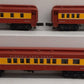 Williams O Gauge Florida East Coast Passenger Car Set: #2604, 2605, 2607 [3] EX