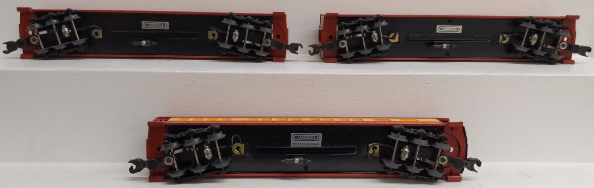 Williams O Gauge Florida East Coast Passenger Car Set: #2604, 2605, 2607 [3] EX