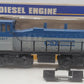 K-Line K2200 O Gauge Custom Painted CSX MP-15 Diesel Locomotive/Box