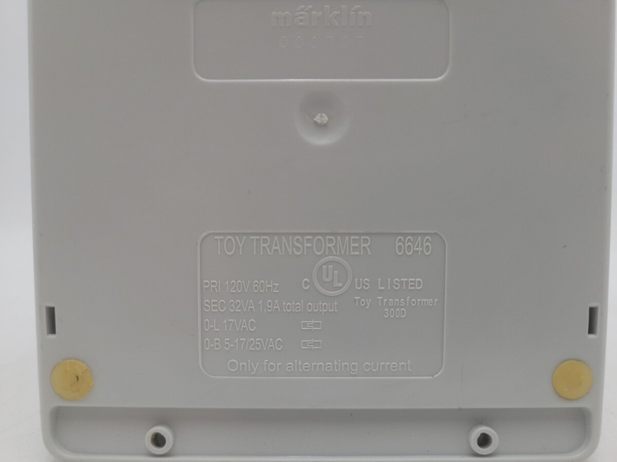 Marklin 76646 32 VA Transformer EX