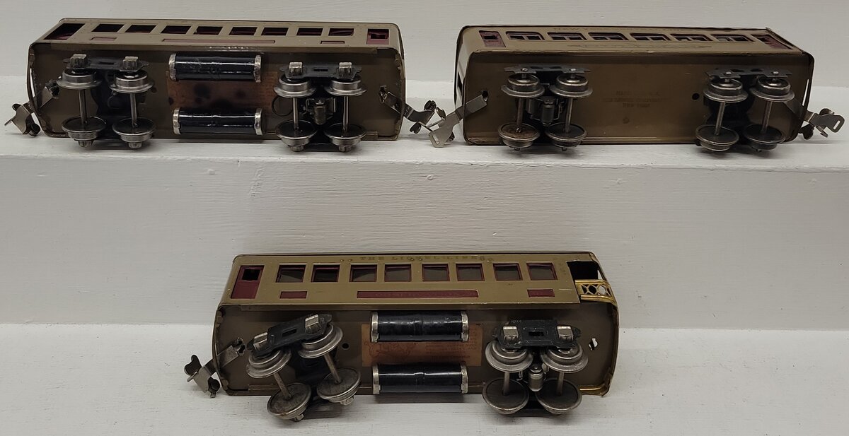 Lionel Vintage O Prewar Mojave Tinplate Passenger Cars 610, 612 [3]