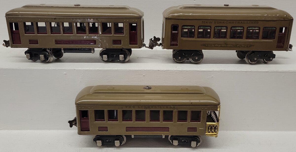 Lionel Vintage O Prewar Mojave Tinplate Passenger Cars 610, 612 [3]
