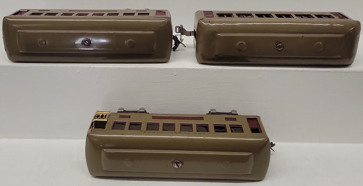 Lionel Vintage O Prewar Mojave Tinplate Passenger Cars 610, 612 [3]