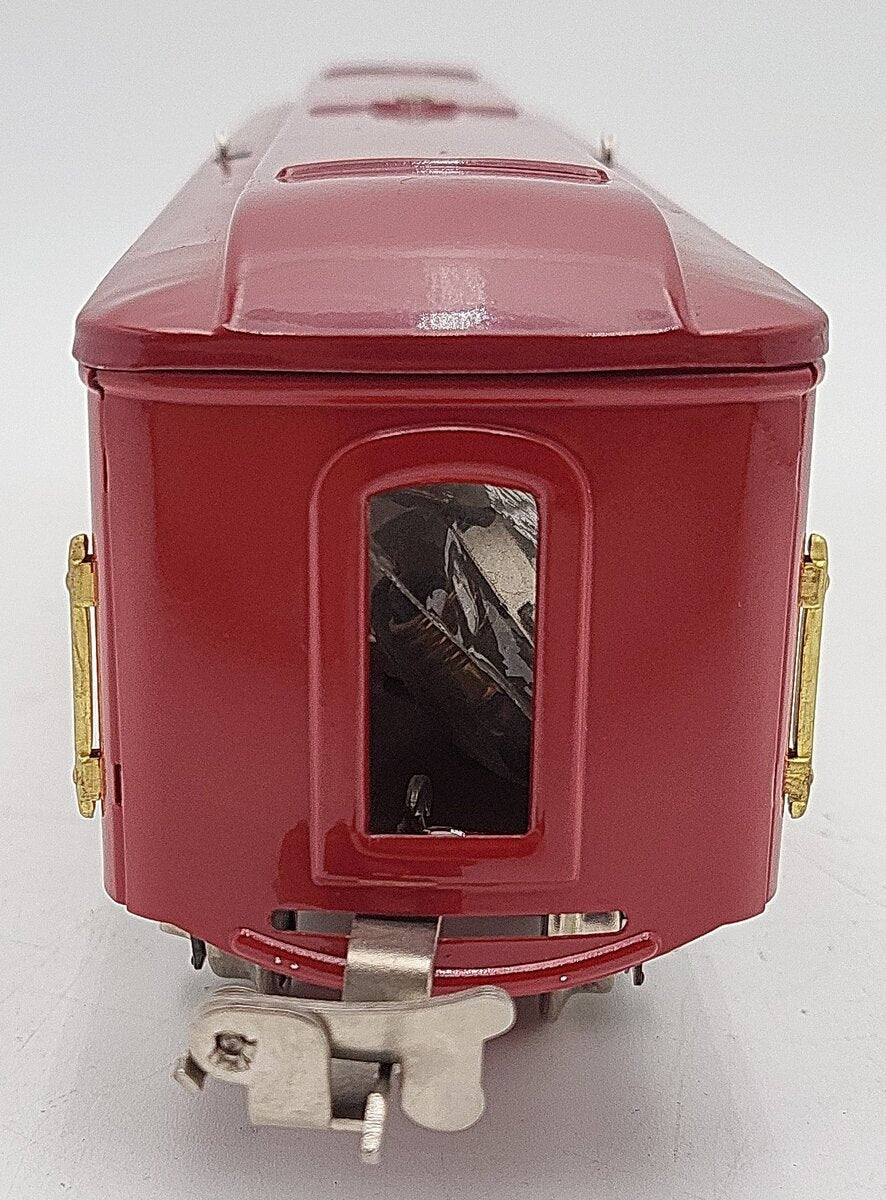 Williams Reproductions O Tinplate Pullman Coach Car #1685 EX