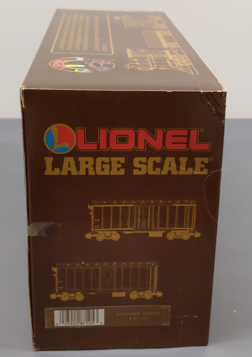 Lionel 8-87105 G Seaboard Railway Express Agency Reefer EX/Box