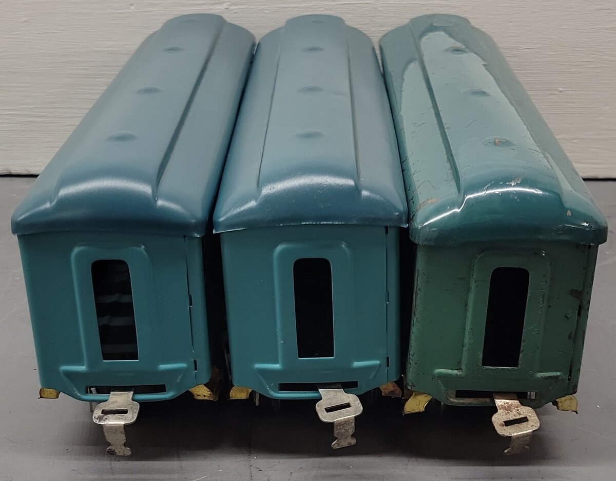 American Flyer Vintage O Prewar Tinplate Passenger Cars 3281, 3282 [3]