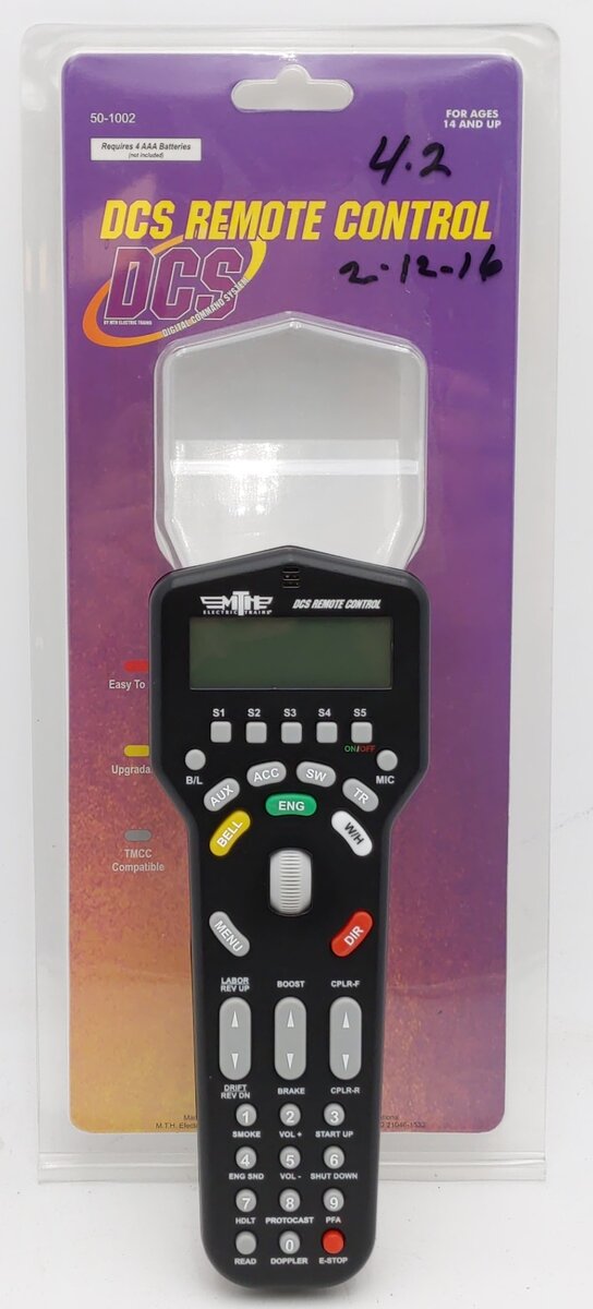 MTH 50-1002 Digital Command System Handheld Remote Controller EX/Box