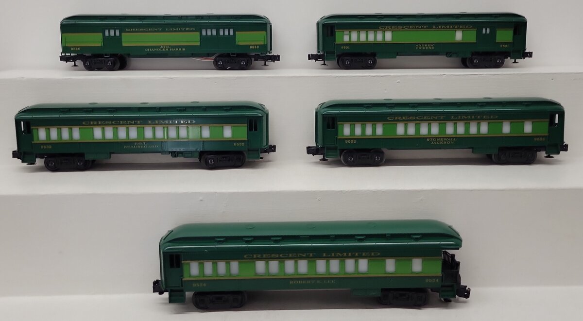 O Gauge Assorted Passenger Cars: #9530, #9531, #9532, #9533, #9534 [5] EX/Box