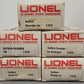 O Gauge Assorted Passenger Cars: #9530, #9531, #9532, #9533, #9534 [5] EX/Box