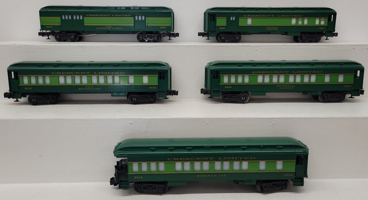 O Gauge Assorted Passenger Cars: #9530, #9531, #9532, #9533, #9534 [5] EX/Box
