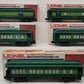 O Gauge Assorted Passenger Cars: #9530, #9531, #9532, #9533, #9534 [5] EX/Box
