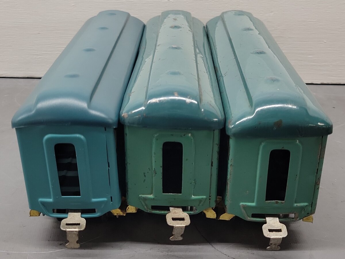 American Flyer Vintage O Prewar Tinplate Passenger Cars 3281, 3282 [3]