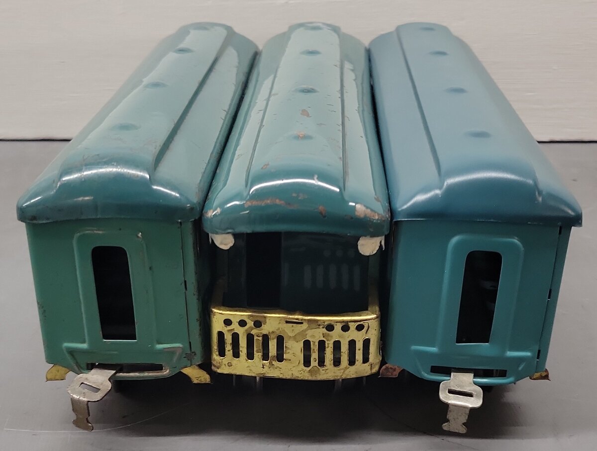 American Flyer Vintage O Prewar Tinplate Passenger Cars 3281, 3282 [3]