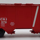 Weaver 576 O Gauge Central New Jersey 3-Rail Covered Hopper LN/Box